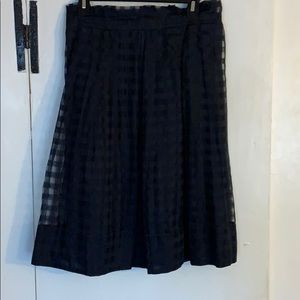 Piazza Sempione cotton and silk skirt.
